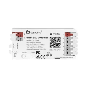 GLEDOPTO GL-C-208M — Controlador LED RGB+CCT Matter