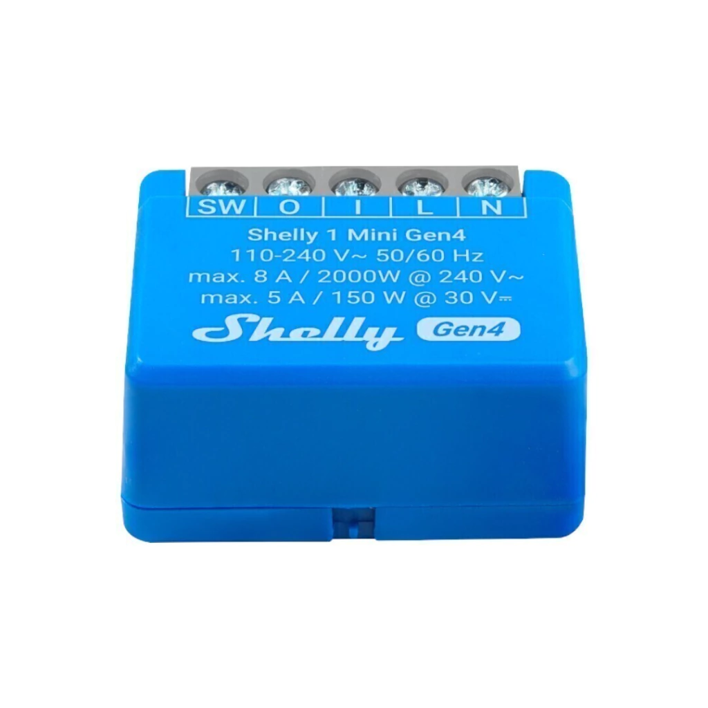 Shelly 1 Mini Gen4 - Relé - WIFI / Matter / Zigbee - Imagen 10
