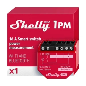 Shelly 1PM Gen3 - Relé - WIFI / Matter