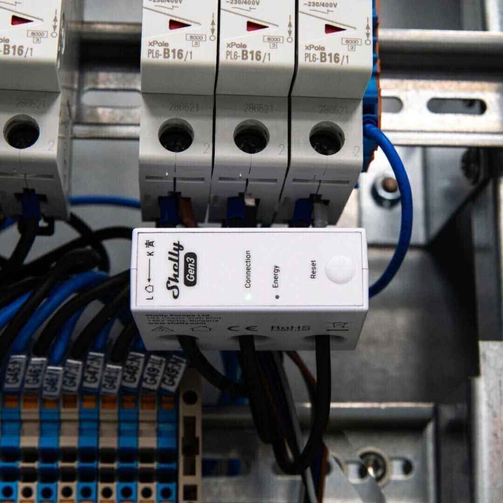 Shelly 3EM-63W Gen3 – Medidor de energía trifásico - Imagen 13