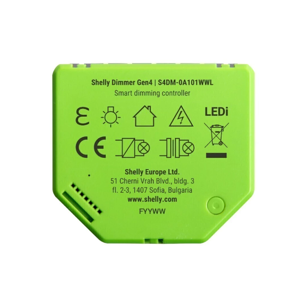 Shelly Dimmer Gen4 - WIFI / Matter / Zigbee - Imagen 4