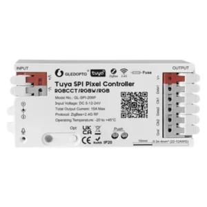 GLEDOPTO LED Controlador GL-SPI-206P Tuya SPI Pixel Controlller RGBCCT/RGBW/RGB